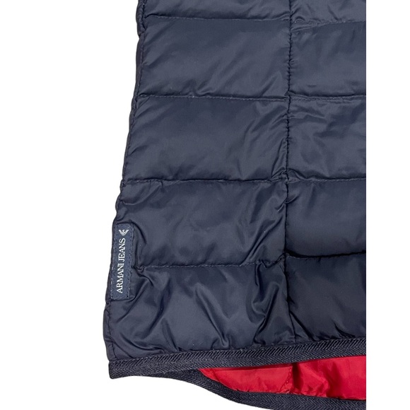 Armani Jeans Woman’s Black Packable Puffer Jacket - Picture 4 of 5